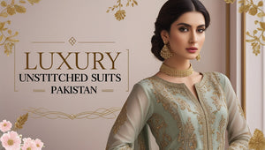Luxury Unstitched Suits Pakistan – Latest Designer Collection 2025